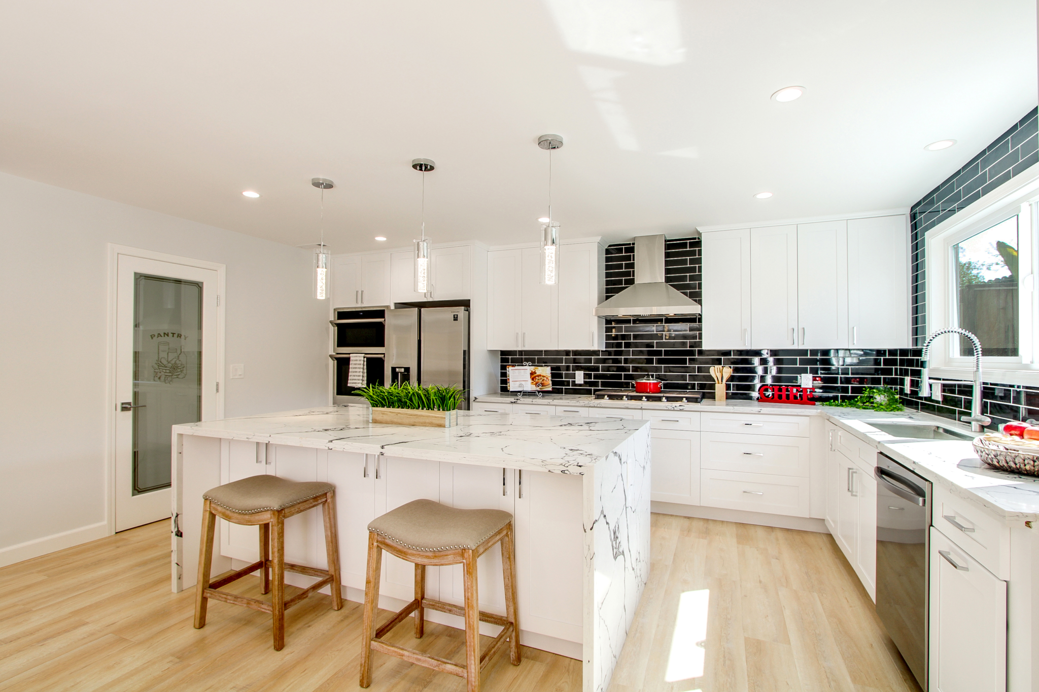 Contemporary Kitchen Remodel in Morgan Hill, CA by ARA Construction project photo